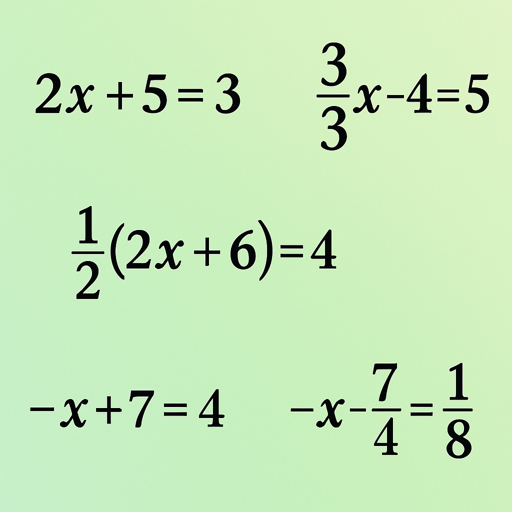 Mindmaps - Solve Linear Equations with Rational Numbers | Lumos Learning